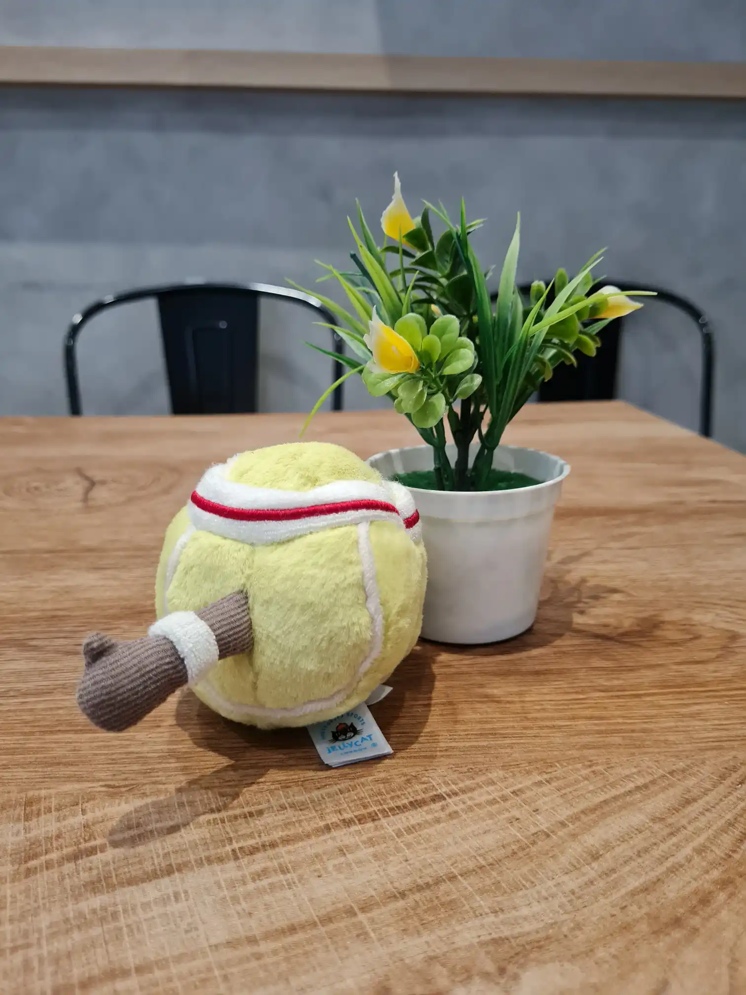 Jellycat Amuseables Sports Tennis Ball view 2